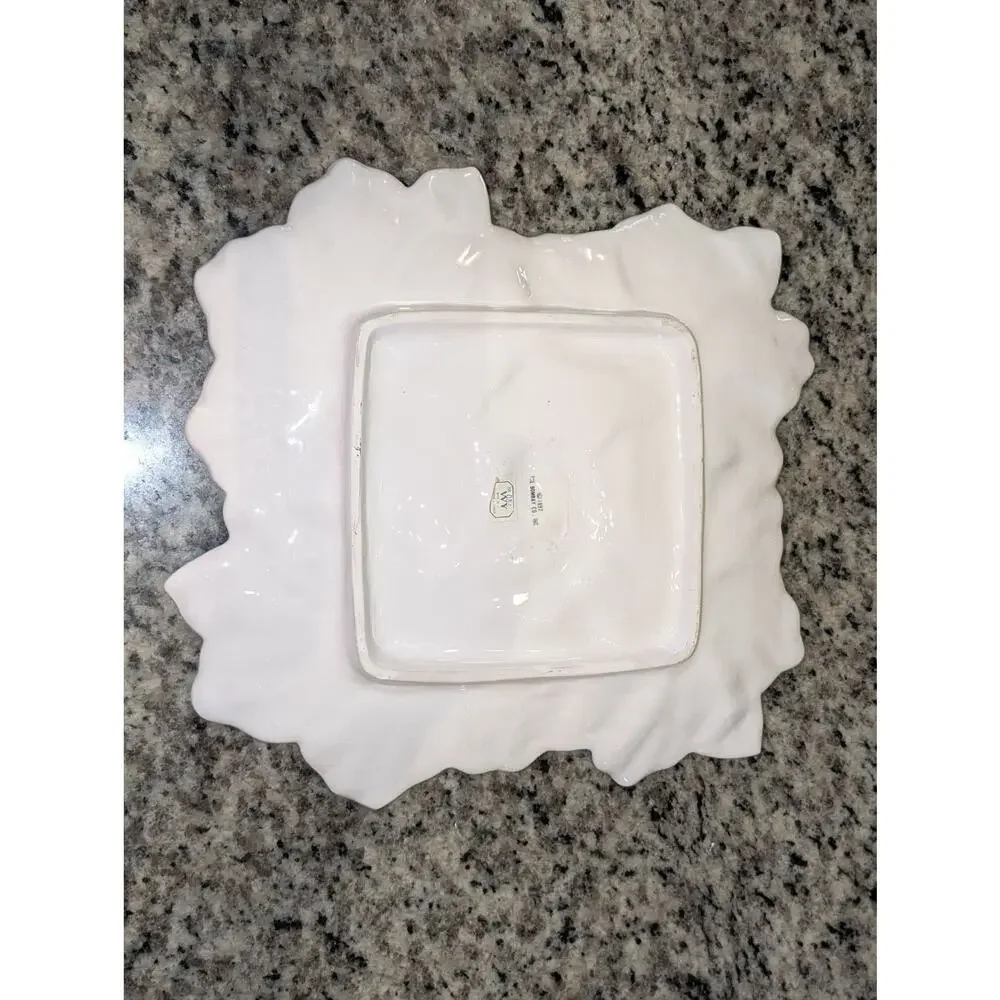Vintage 1992 The Bombay Company Spring Blossoms Easter Platter 12
